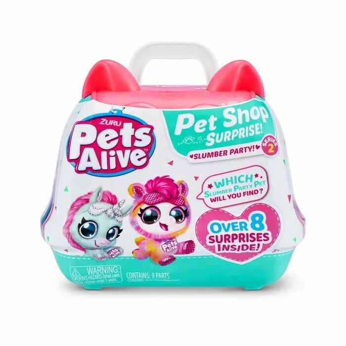 Игрушка Zuru Pets Alive Плюшевый сюрприз в непрозрачной упаковке (Сюрприз) 9532