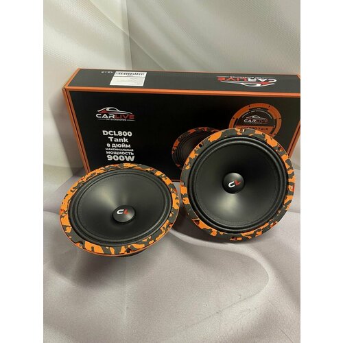 Автоколонки эстрадные 8 20 см 2 динамика 300900Вт 5000₽