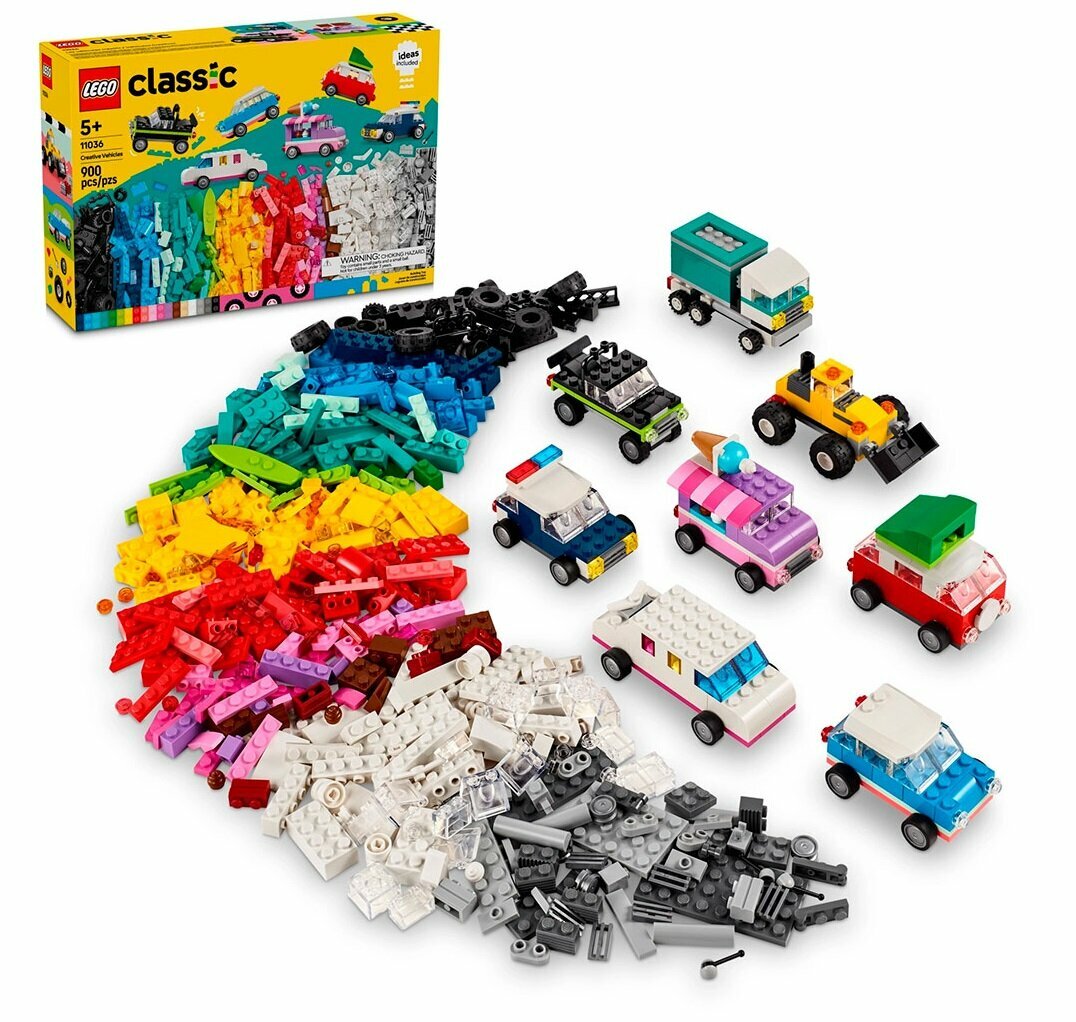 Конструктор LEGO Classic 11036 Создавай автомобили