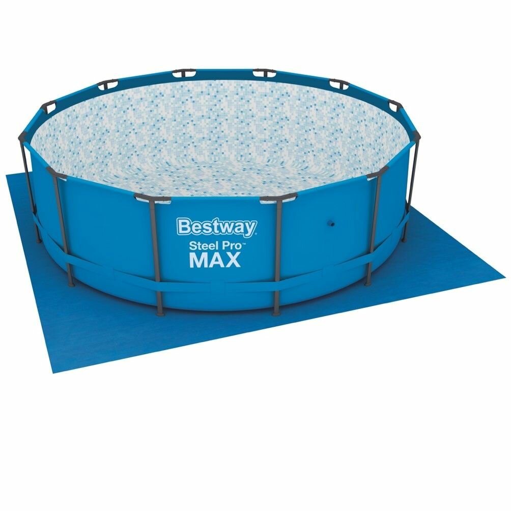Подстилка Bestway "58003" для каркасных бассейнов ПВХ круглая 488 см