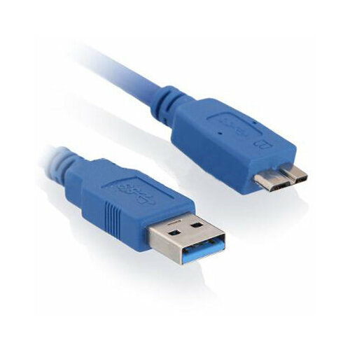 Кабель USB3.0 тип А(m)-microB(9P) 0,5м.