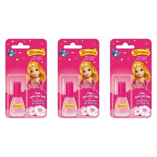 Принцесса Лак для ногтей 009 Светло-розовый 6 мл 3 шт 1244₽