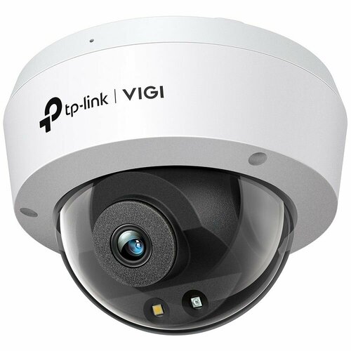 новая камера видеонаблюдения с аудиозаписью наружная камера наблюдения с цветным ночным видением для безопасности и защиты TP-Link VIGI C230(4mm) Купольная камера 3 Мп с цветным ночным видением