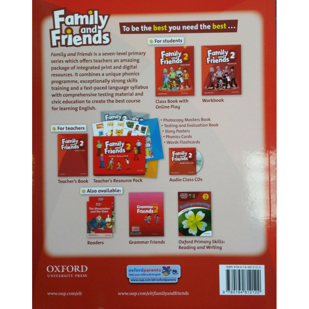 Family and Friends. Level 2. Class Book - фото №3