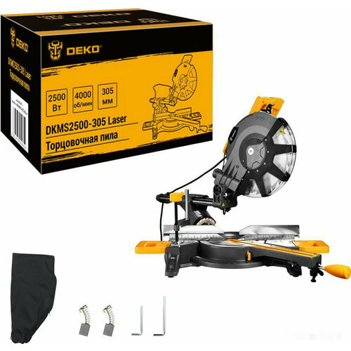 Торцовочная пила Deko DKMS2500-305 Laser 063-4316 29280₽