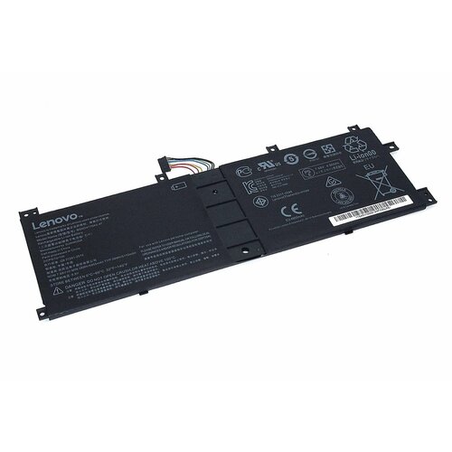 Аккумуляторная батарея для ноутбука Lenovo Miix 510 520 (BSNO4170A5-AT) 7.68V 38Wh черная аккумуляторная батарея для ноутбука lenovo miix 700 l15c4p71 7 6v 40wh