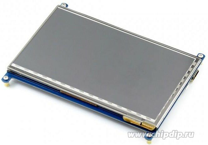 7inch HDMI LCD (B) HDMI дисплей 800×480px с емкостной сенсорной панелью для Raspberry Pi