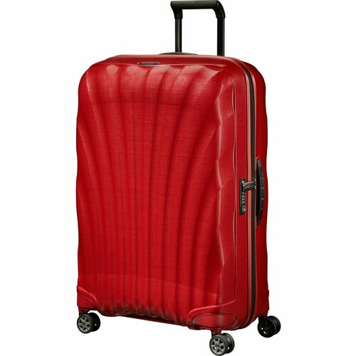 Чемодан Samsonite 122861-1198, 94 л, размер L, красный чемодан 94 л размер l красный
