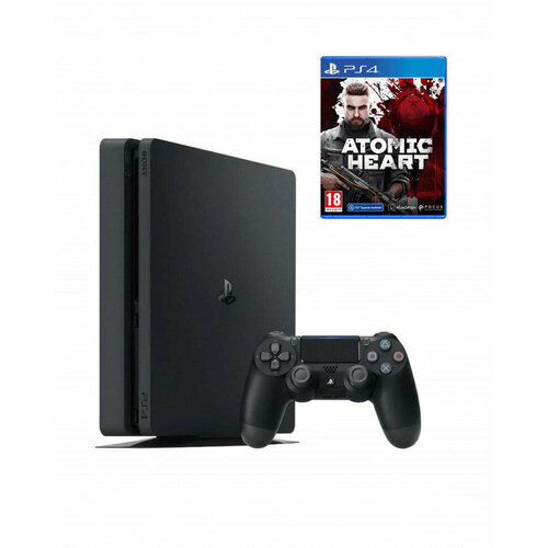 Игровая приставка Sony PlayStation 4 Slim 500 ГБ HDDИгра PS4 - Atomic Heart диск 4100000₽