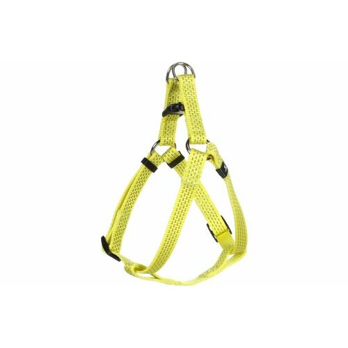 Шлейка для собак Flamingo STEP GO LEN S 25-45 см 15 мм жёлтый 837₽