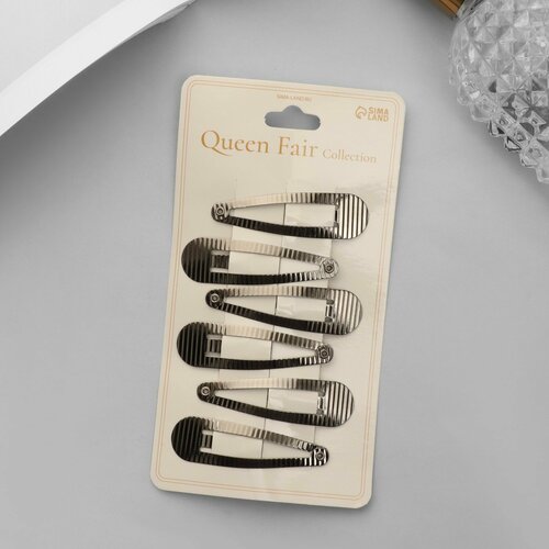 Заколки-невидимки для волос 12 шт 438₽