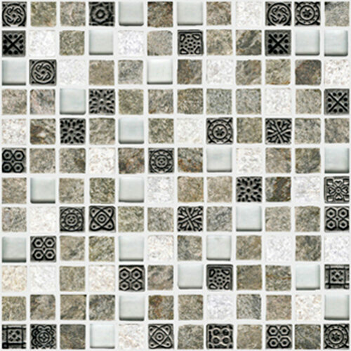 Мозаика L Antic Colonial Mosaics Collection L242521731 TECNO QUARZ EMERALD 29,6x29,6 (цена за 1 шт)