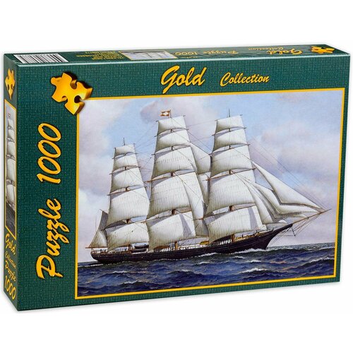 Пазл Gold 1000 деталей: Парусник