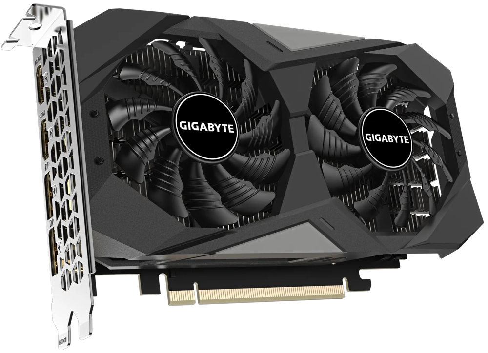Видеокарта NVIDIA GeForce RTX 3050 Gigabyte OC 6Gb (GV-N3050WF2OC-6GD)