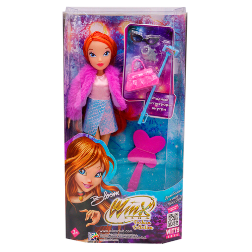 Шарнирная кукла Winx Club Блум с крыльями и аксессуарами 24 см IW01372201 куклы и одежда для кукол феи винкс winx club мини фигурка тайникс bloom