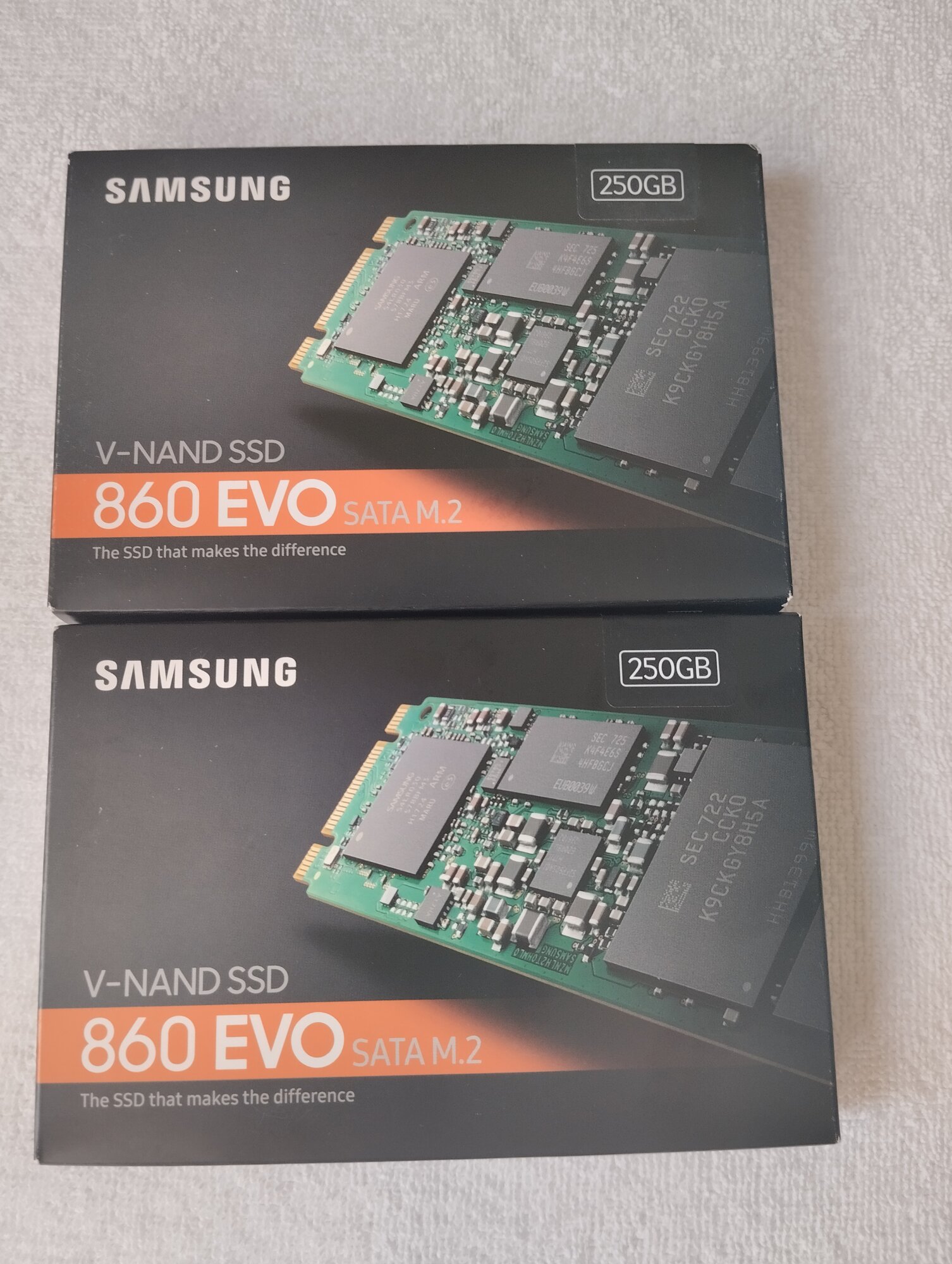 Samsung V-NAND SSD 860 EVO SATA M.2 (MZ-N6E250BW). Оригинал, Корея. Легендарное качество.