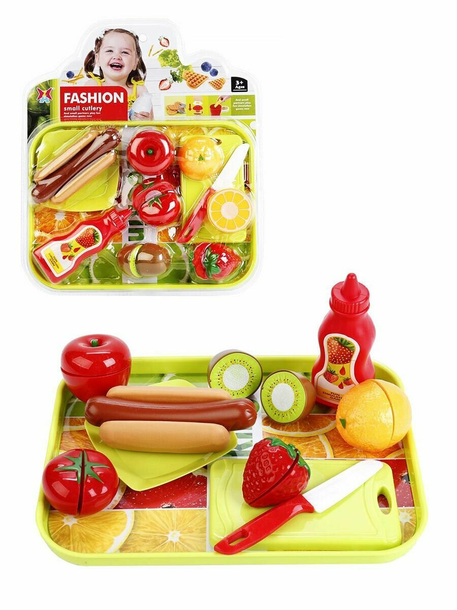 Набор Продукты на липучках (11 предметов), XJ326-H-15