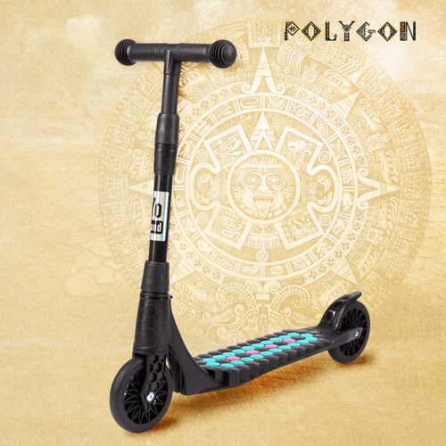 Самокат детский 4-6 лет складной. С мозаикой для индивидуального дизайна.