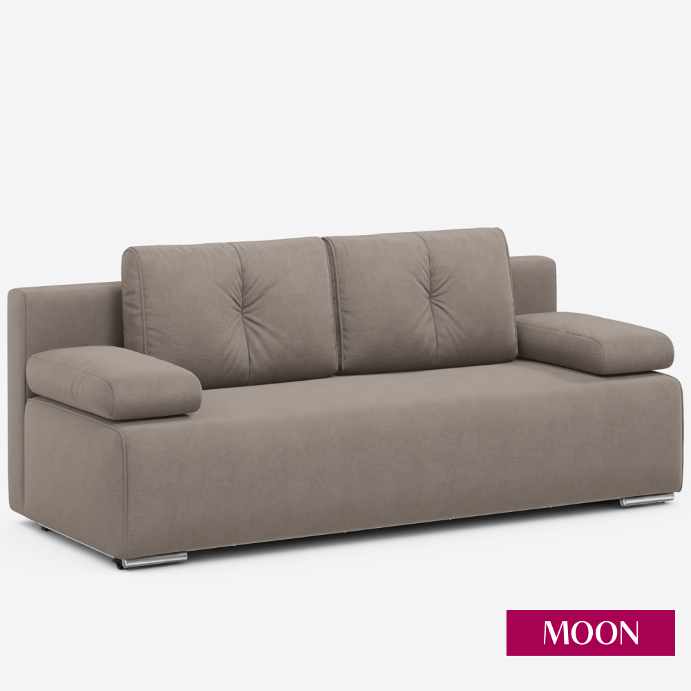 Диван-кровать прямой еврокнижка MOON FAMILY 043, 205х91х88 см . Эксклюзивная пена UniqFoam