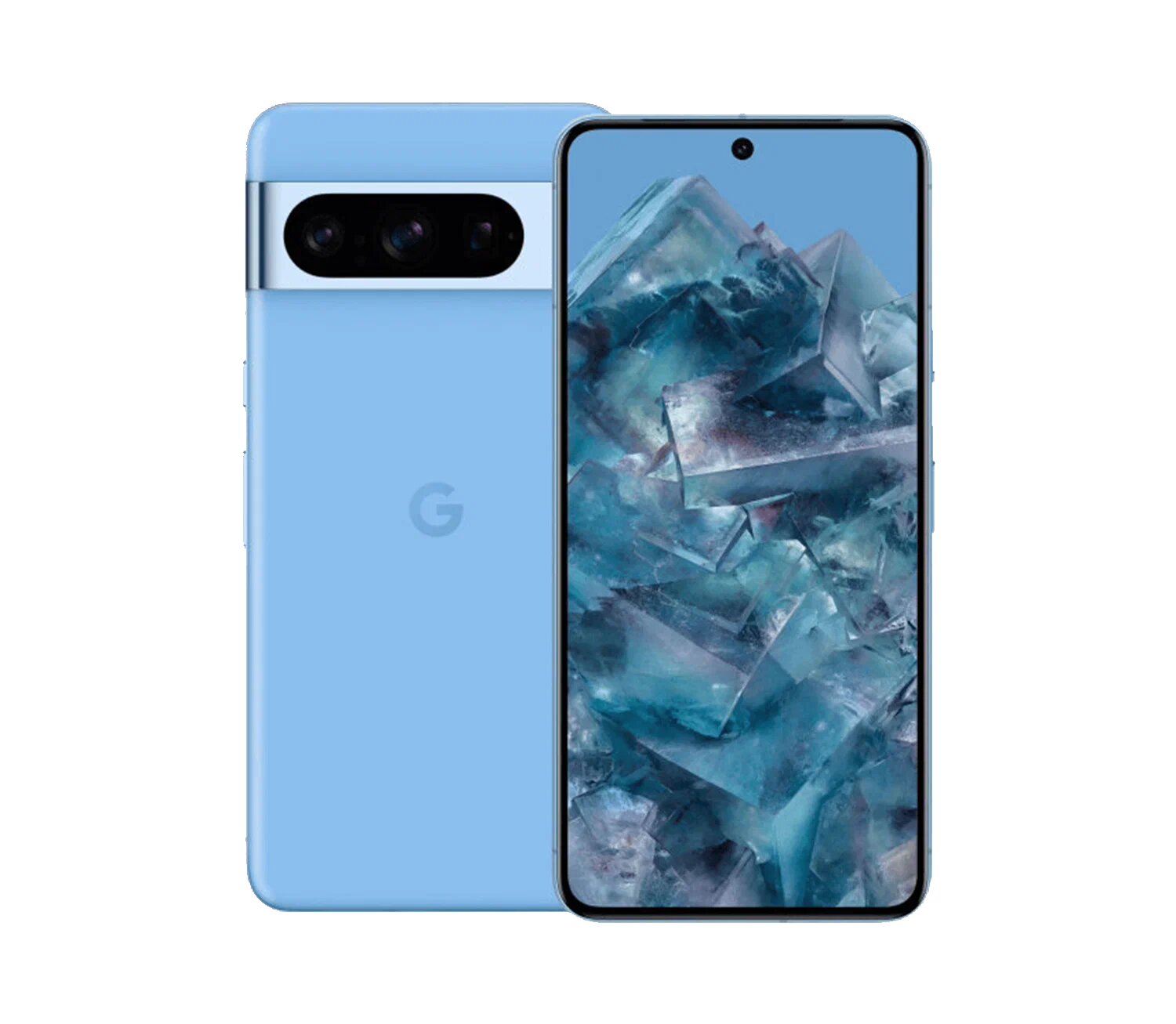 Смартфон Google Pixel 8 Pro 12/128 ГБ USA, Dual: nano SIM + eSIM, голубой