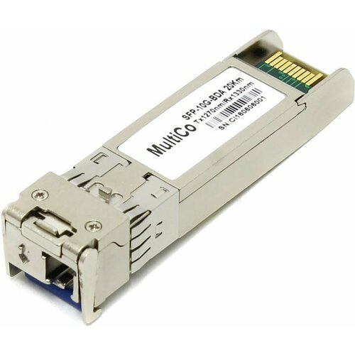 Трансивер MultiCo SFP-10G-BDA 20km модуль sfp multico sfp 100a 20km