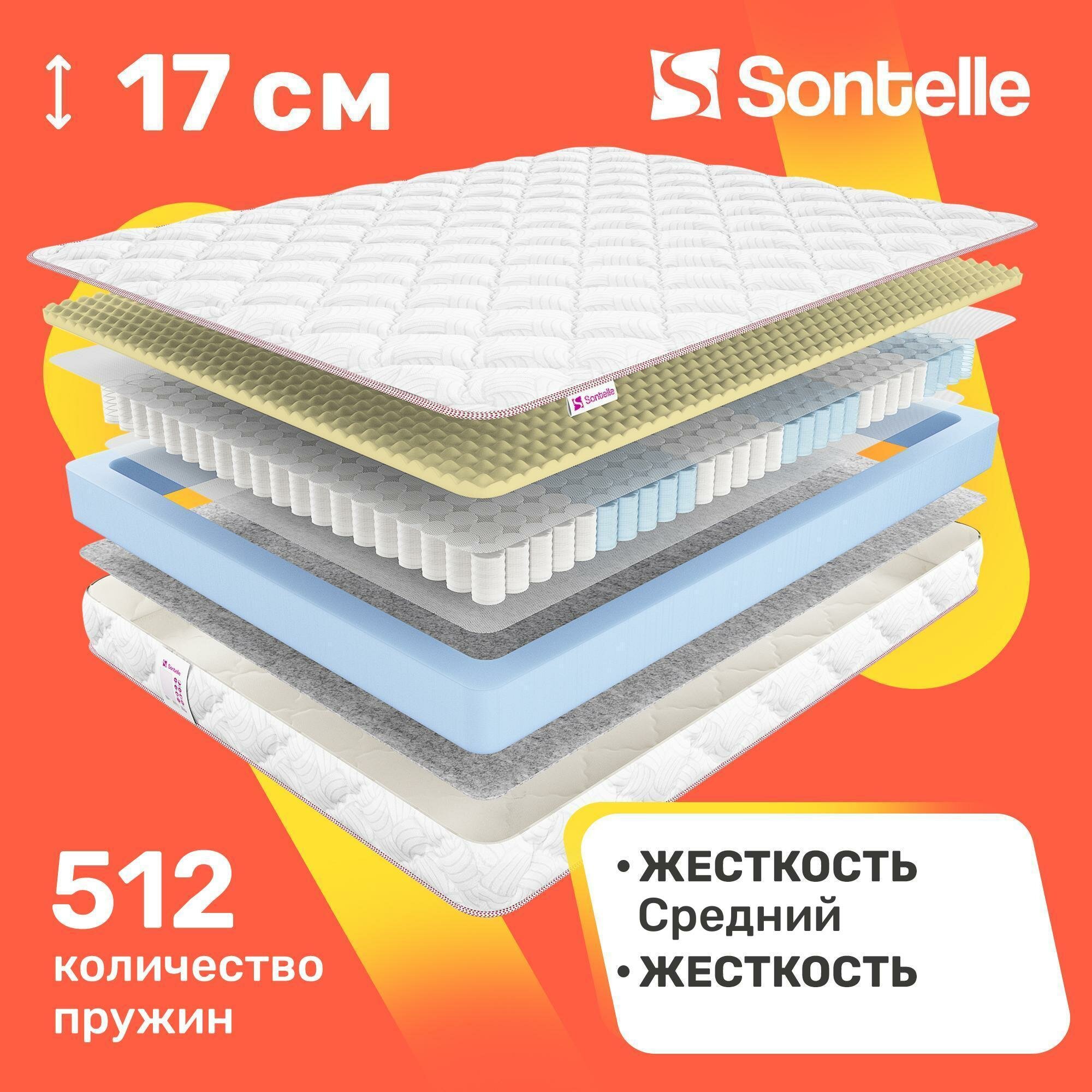 Матрас Sontelle Effect Balance Side 160х200