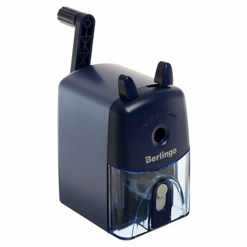 Точилка механическая Berlingo 2в1 цвета металик микс пласт корпус инд ПВХ уп 113154 1511₽