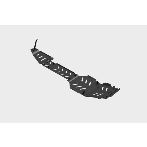 Защита картера двигателя и КПП BMS для Тойота Ленд Крузер 200 Лексус 570 алюминий 5мм