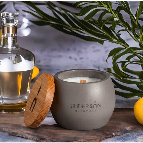 Свеча ароматическая Ром 50ml, UNDERSUN