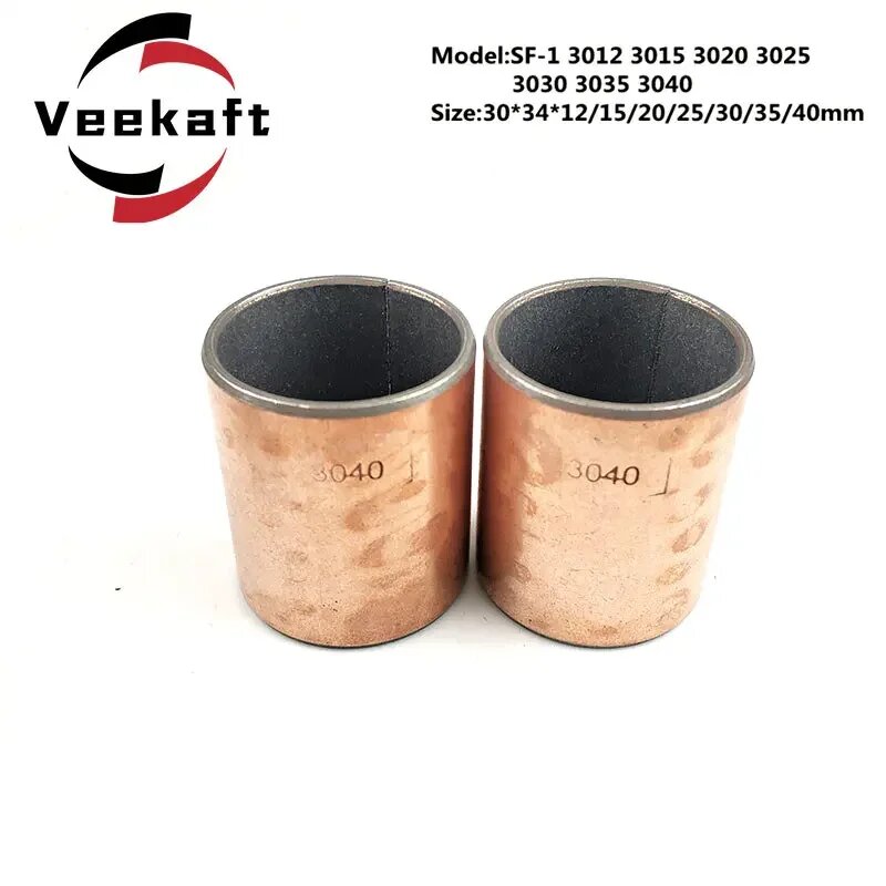 Самосмазывающаяся втулка Veekaft SF-1, SF-1 3020 30x34x20mm, 10pcs
