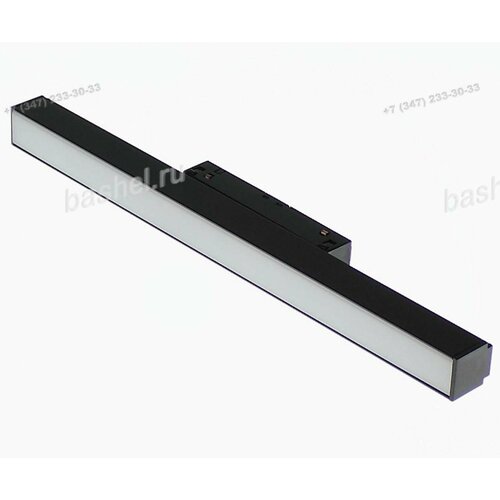 Track-Spot-2L-10W JH-MT30C (MX30) Warm-3000k 750Lm 120° CRI>90 48V (корпус чёрный), Светодиодный светильник трековый маг электротовар