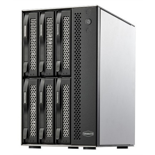 Система хранения данных TerraMaster D6-320 DAS tower/JBOD, RAID0,1/up to 2 SATA(3,5' or 2,5')/1xUSB3.2 Type-C gen2/1xPS/1YW (D6-320)