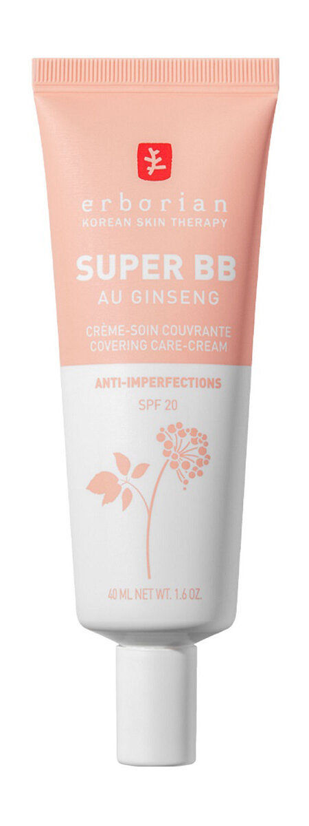 ERBORIAN Super BB Крем для лица, 40 мл, 01 Светлый