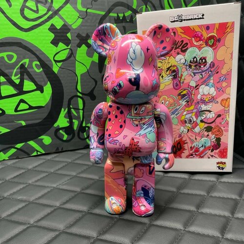 Игрушка Bearbrick Pink Bear 28см 4250₽