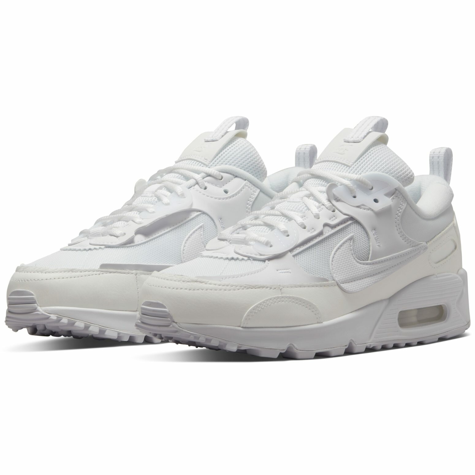 Кроссовки NIKE W AIR MAX 90 FUTURA, размер 5.5 US, белый — фото 1