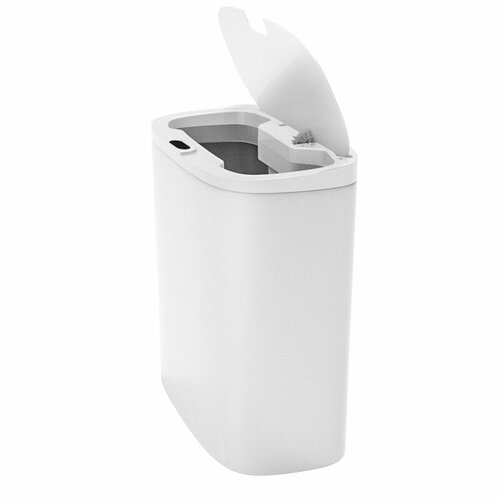 Мусорное ведро настенное с инфракрасным датчиком 14л белое 1511₽