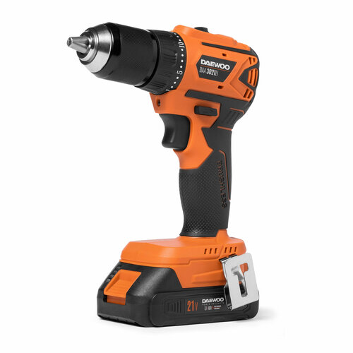 Дрель-шуруповерт аккумуляторная DAEWOO DAA 3021Li SET с АКБ 2 Ач и ЗУ 9999₽