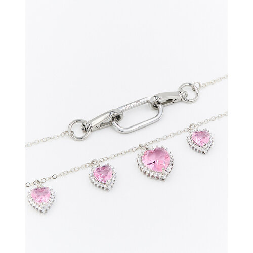 фото Колье tati york, фианит, длина 40 см, rose