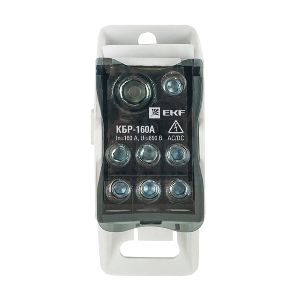 Блок распределительный КБР на DIN-рейку EKF 160 А — фото 1