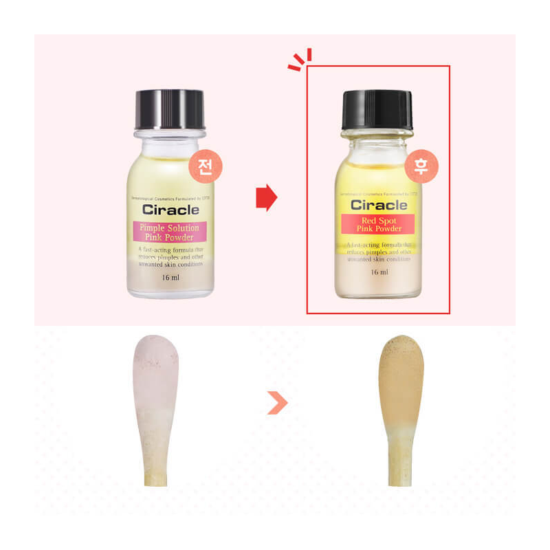 Препараты От Угревой Сыпи Ciracle Anti-acne Red Spot Pink Powder Средство от акне - 16 мл