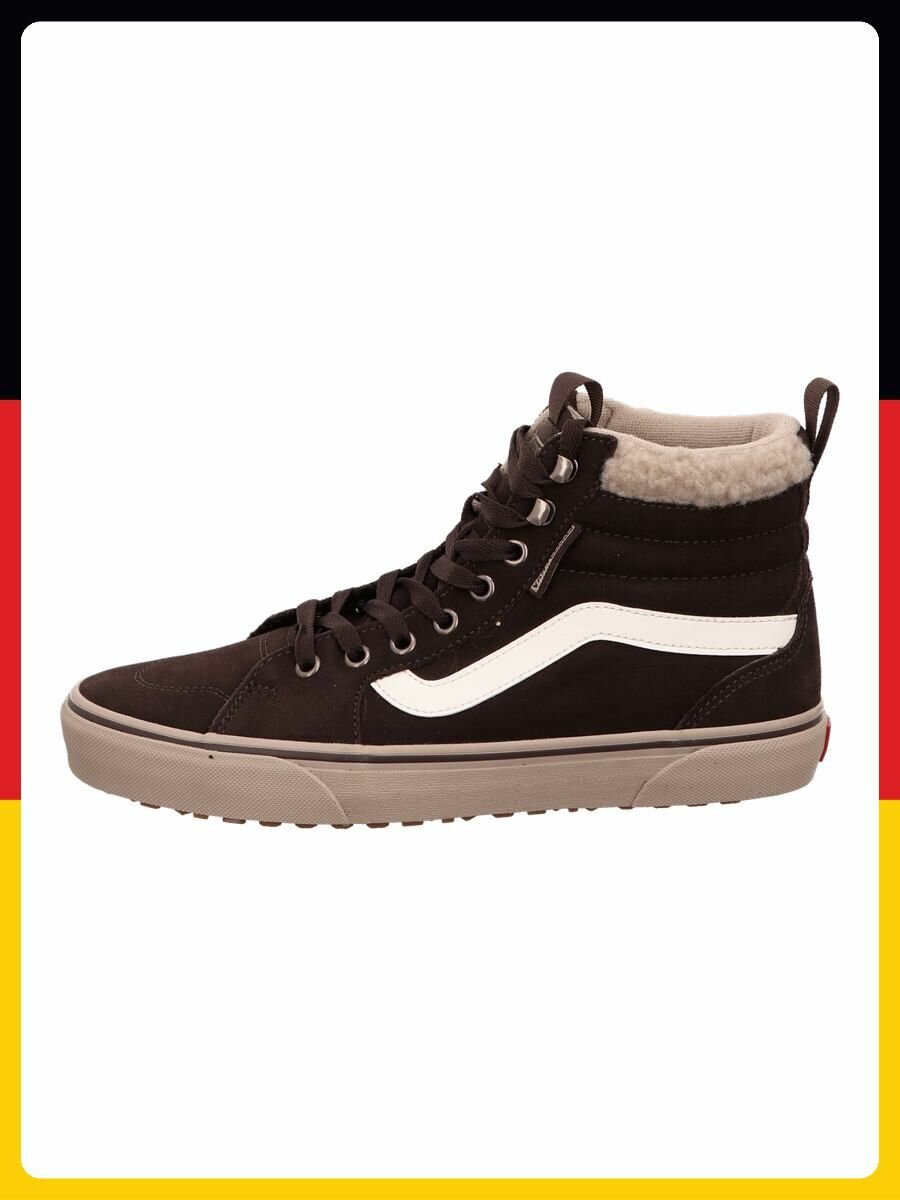 Кеды VANS повседневные, размер 38 ½ EU, коричневый