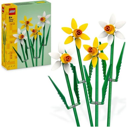 LEGO Botanical Collection 40747 Daffodils, 216 дет. конструктор lego botanical collection 10289 райская птица 1173 дет