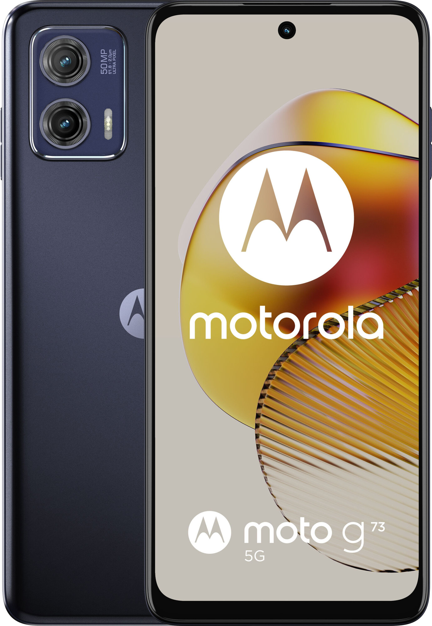 Смартфон Motorola XT2237-2 G73 5G 256Gb 8Gb синий моноблок 3G 4G 2Sim 6.5 1080x2400 Android 13 50Mpix 802.11 a/b/g/n/ac NFC GPS GSM900/1800 GSM1900 To