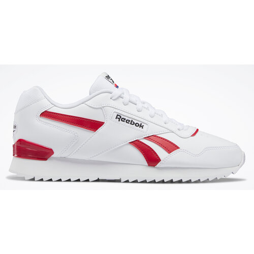 фото Кроссовки reebok glide ripple clip, размер 10,5 us, белый, красный