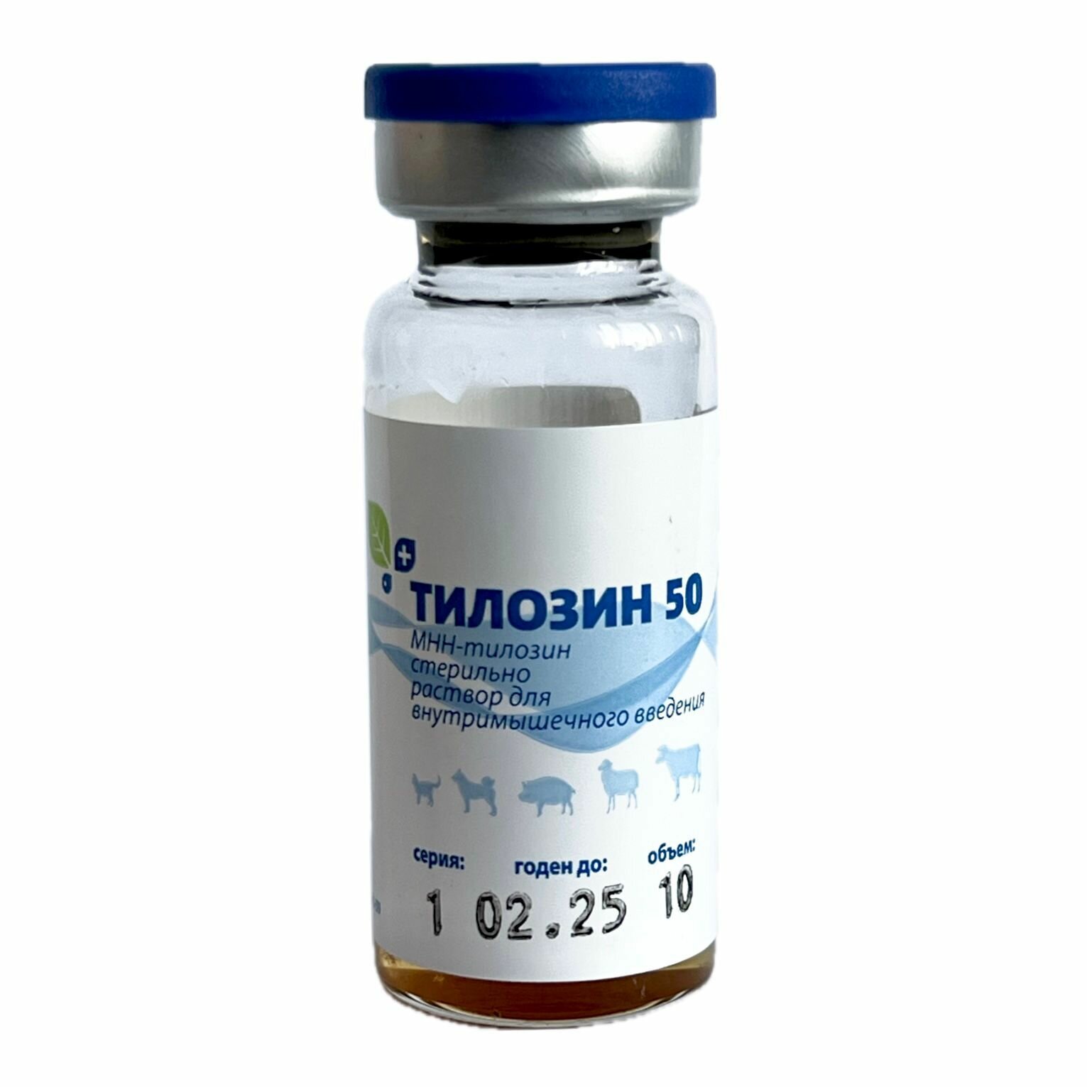 Раствор БиоХимФарм Тилозин 50, 10 мл, 25 г, 1уп.