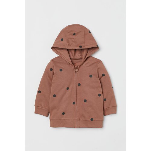 Толстовка H&M, размер 62, коричневый куртка h