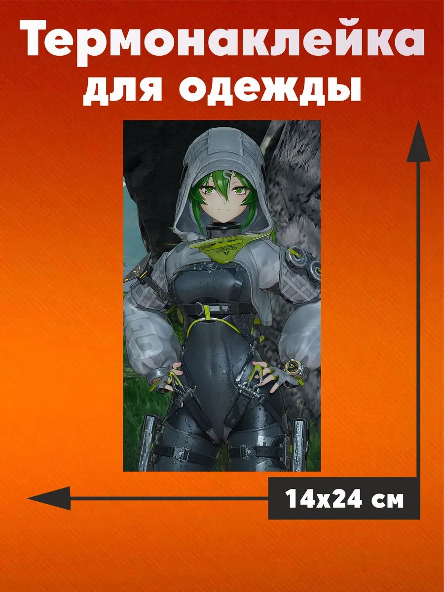 Термонаклейка на одежду Arknights Endfield Эндфилд
