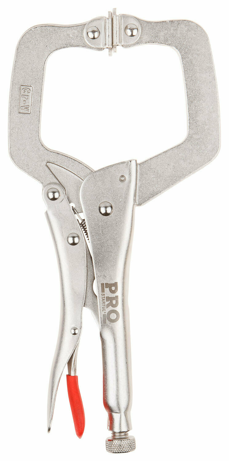 фото Зажим-струбцина 280 мм c поворотными упорами PRO STARTUL (PRO-6056-01)