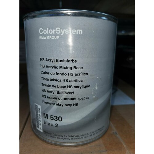 HC акриловая основная краска BMW ColorSystem М530 1л