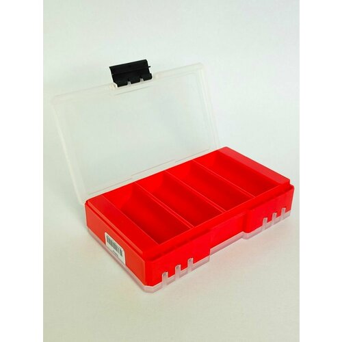 Бокс для хранения воблер, 10 ячеек, двухсторонний 16,5x10x4 см